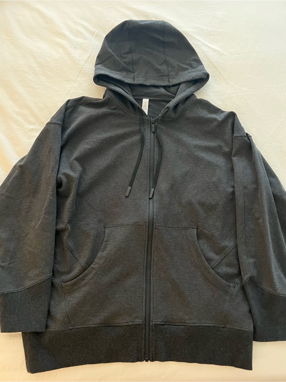 Lululemon Charcoal Gray Full Zip-Up Jacket